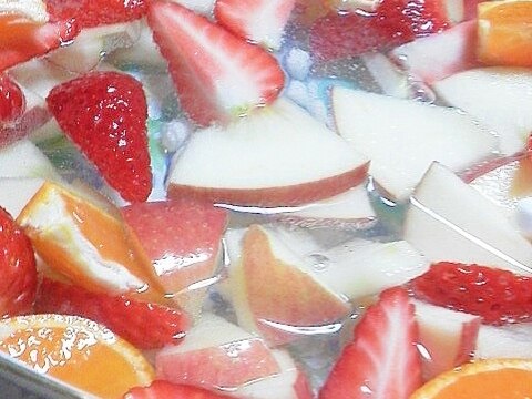 簡単フルーツポンチ レシピ 作り方 By Toku Jiro 0707 楽天レシピ